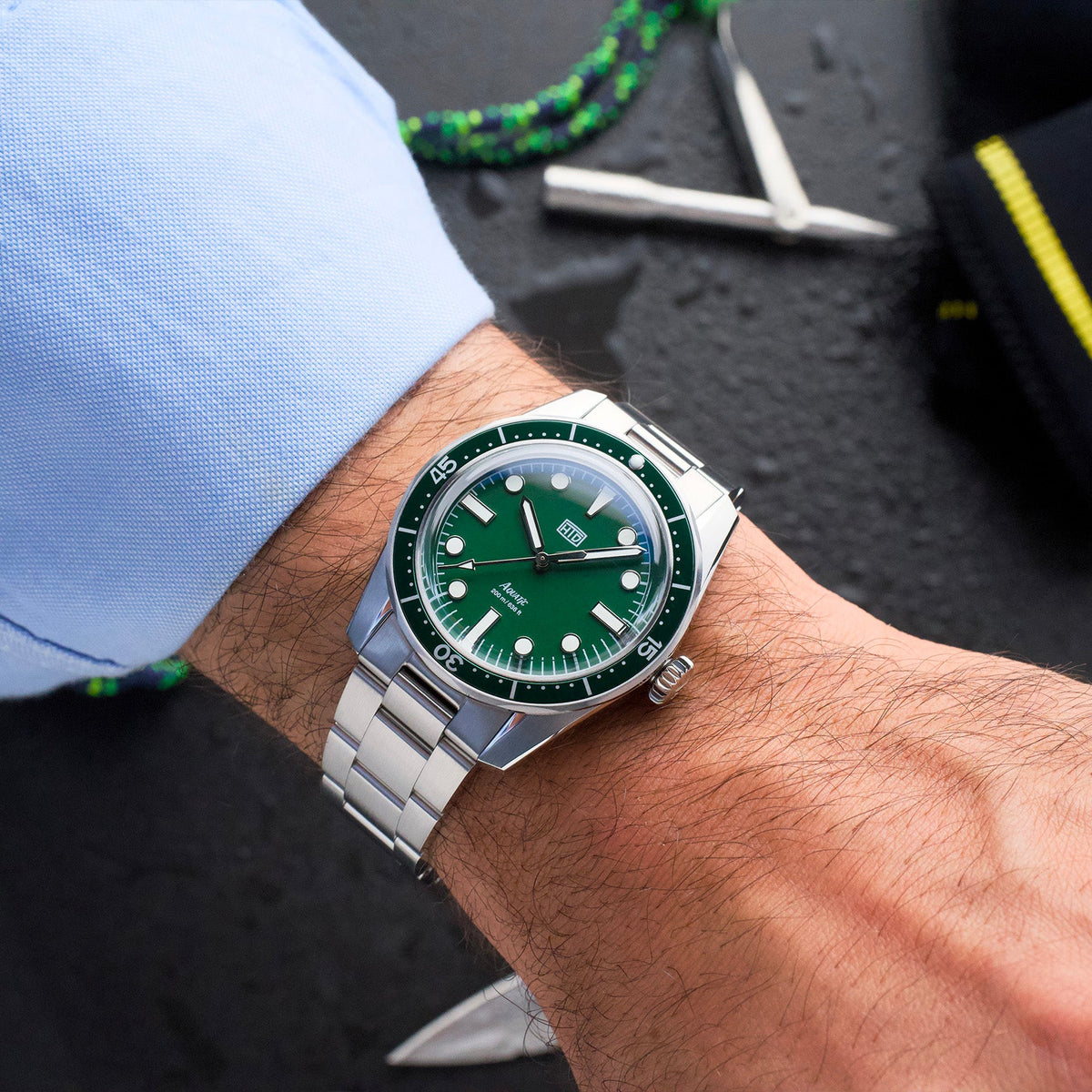 HTD Watches Aquatìc Bicchierini Bottle Green
