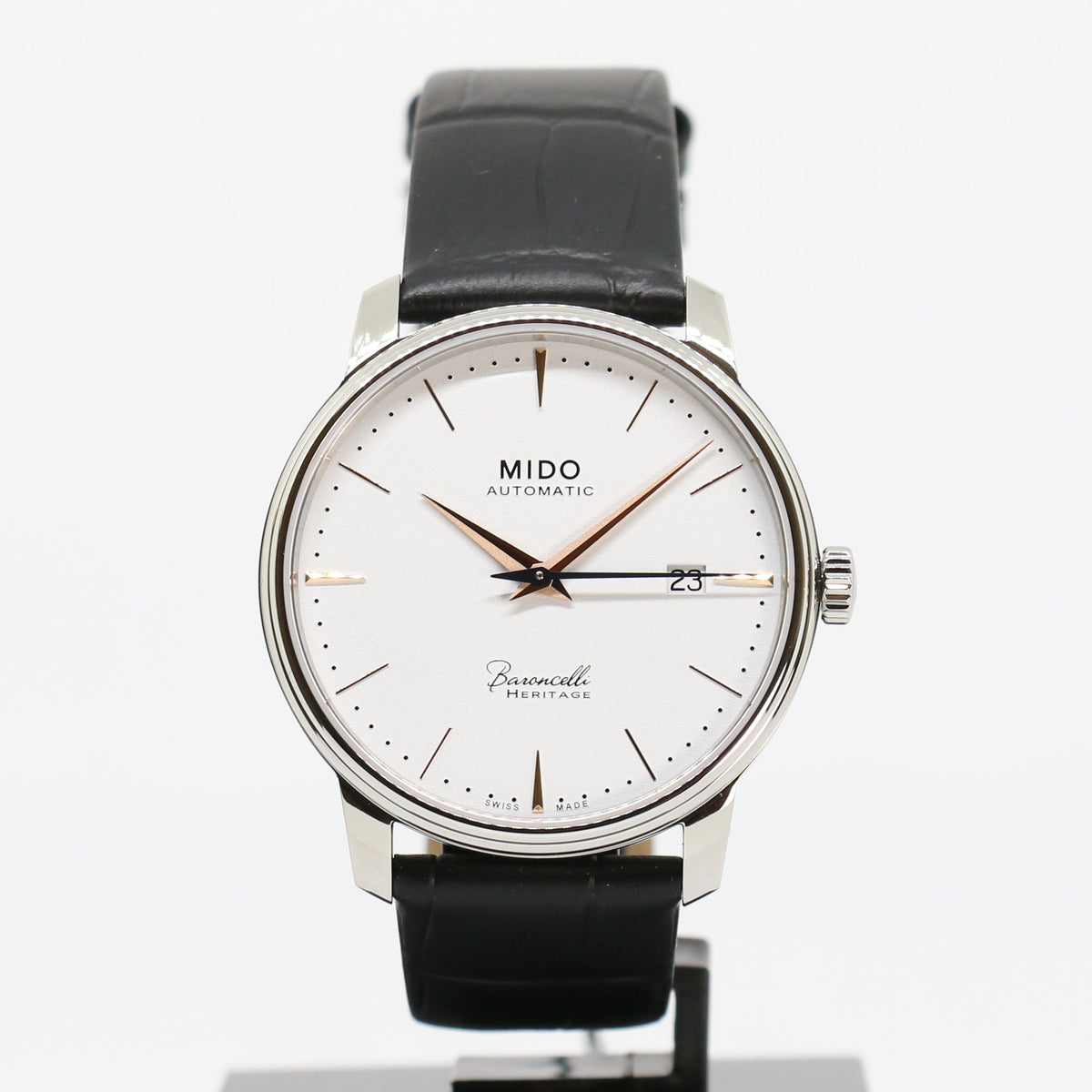 Mido Baroncelli Heritage 39mm M027.407.16.011.00 