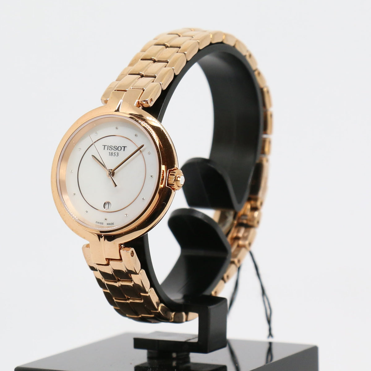 Tissot Flamingo quartz et diamants T094.210.33.116.02