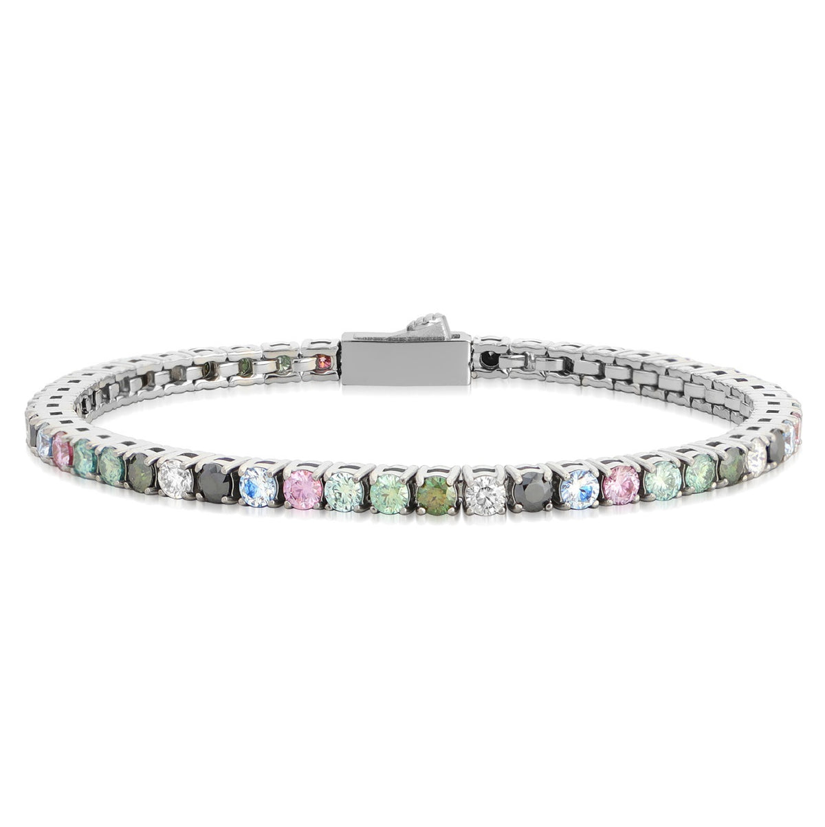 Bracciale John Richmond Tennis 17cm Unisex JRTW07WR