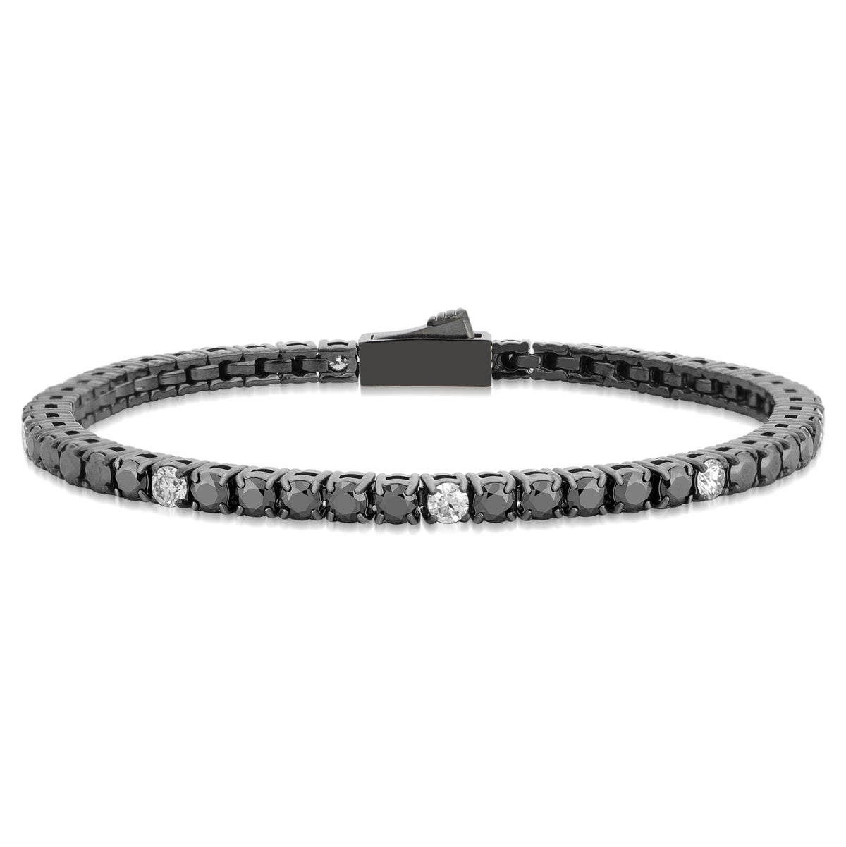Bracciale John Richmond Tennis 17cm Unisex JRTW11BW