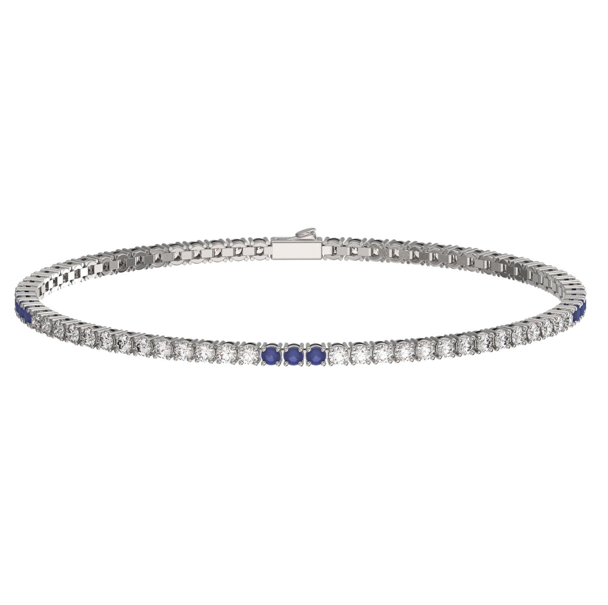 Bracciale John Richmond Tennis 17cm Unisex JRTW36WBL