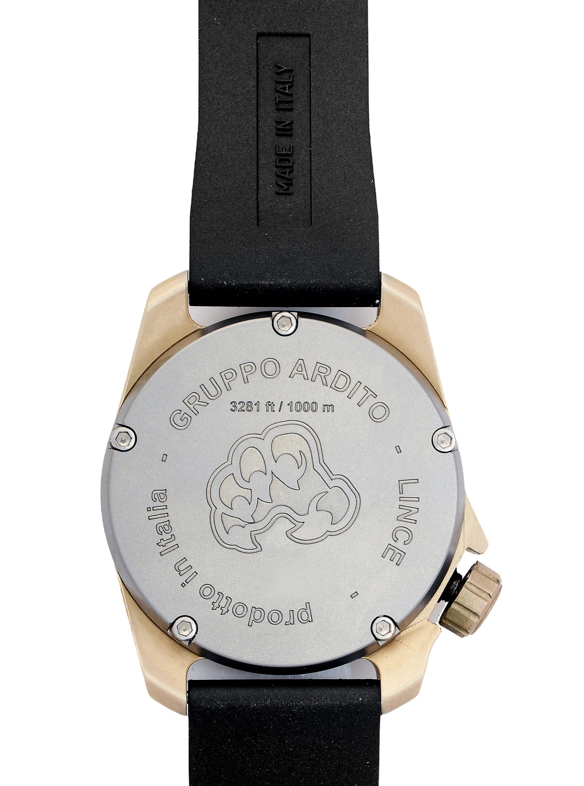 GAW Gruppo Ardito Watches Lince Bronzo Nero
