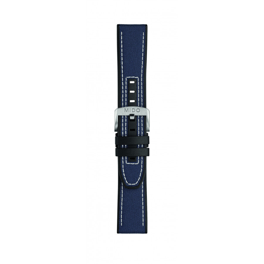 Mido Multifort Blue Fabric Strap M604018442