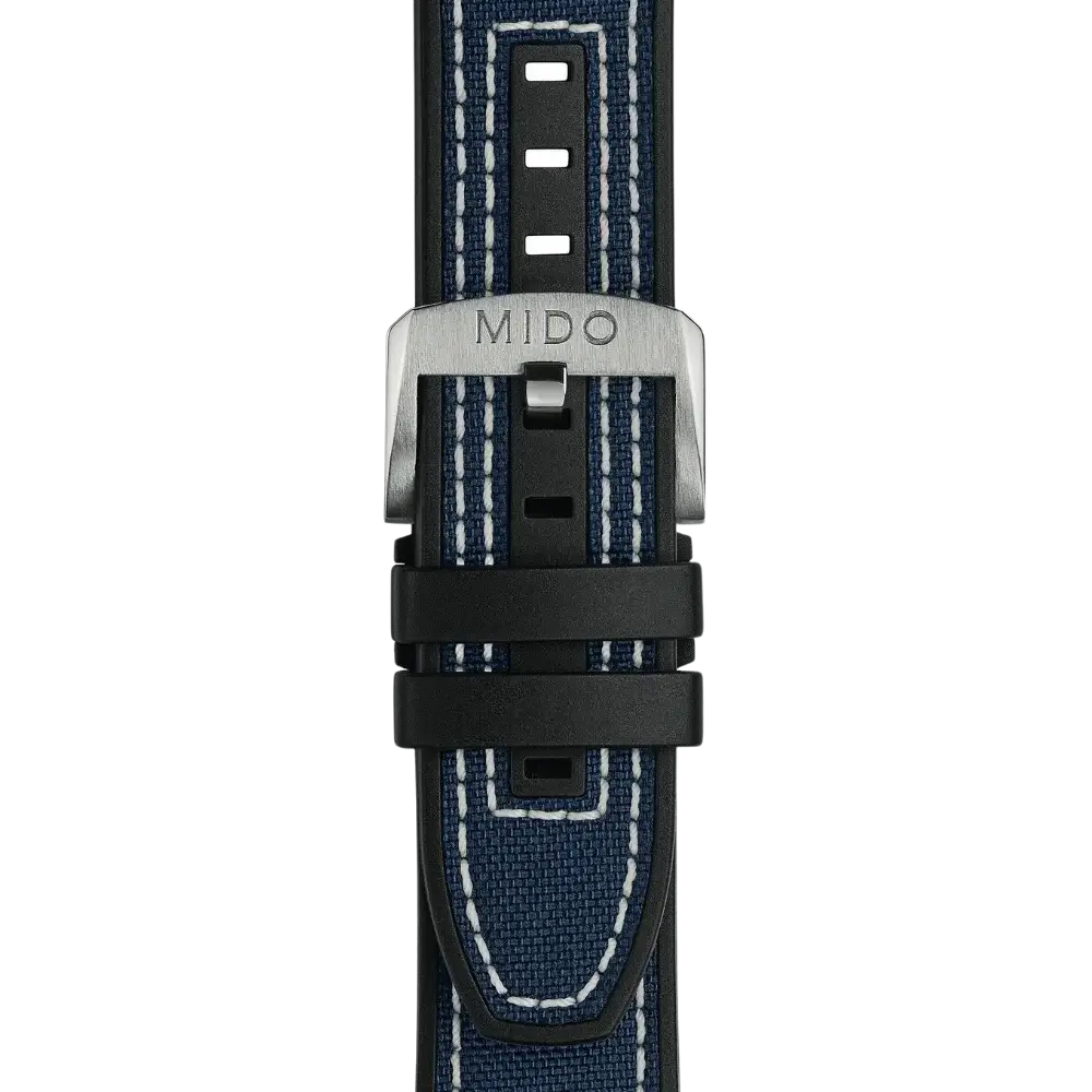 Mido Multifort Blue Fabric Strap M604018442
