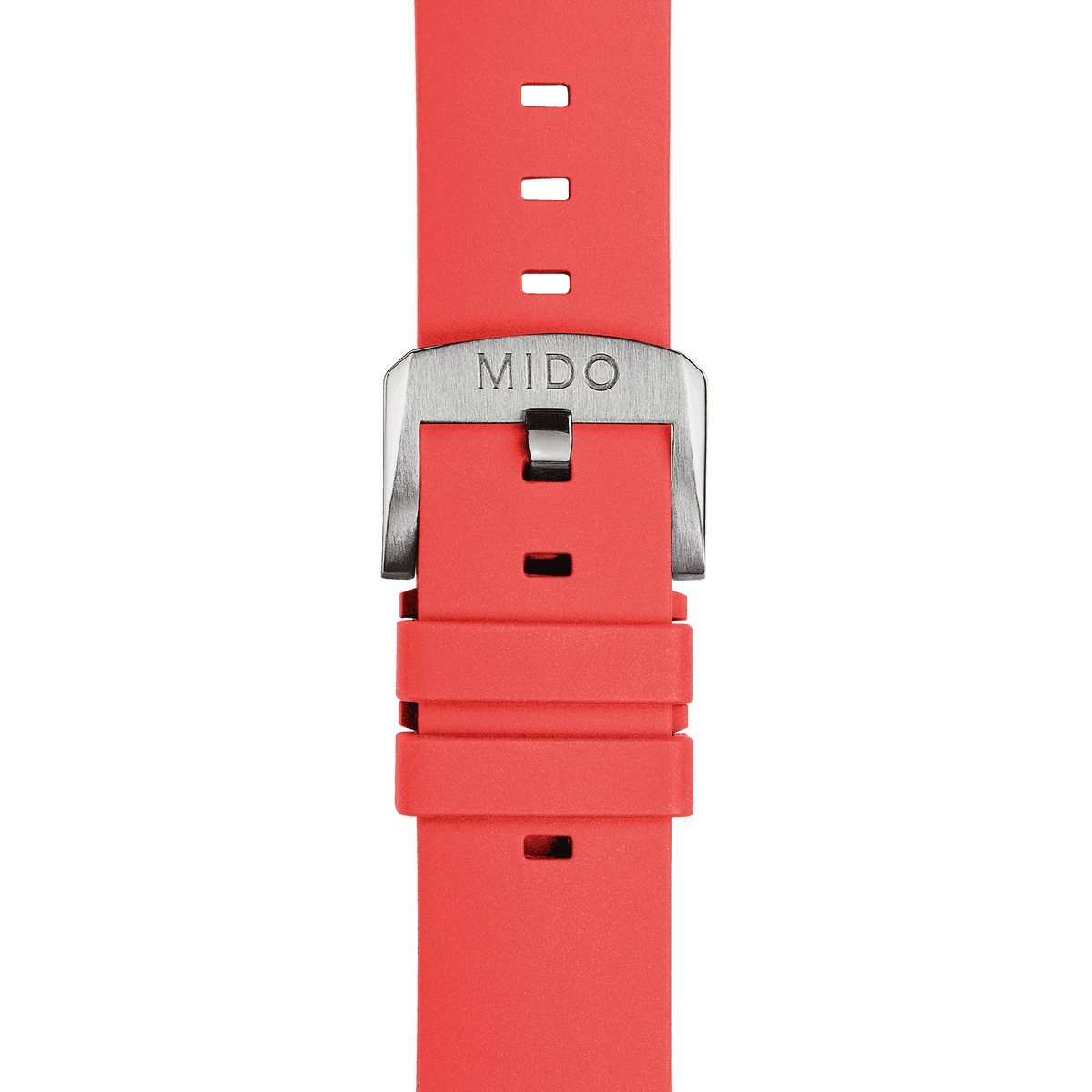 Mido Bracelet Caoutchouc Rouge Multifort Tv Big Date M852019158