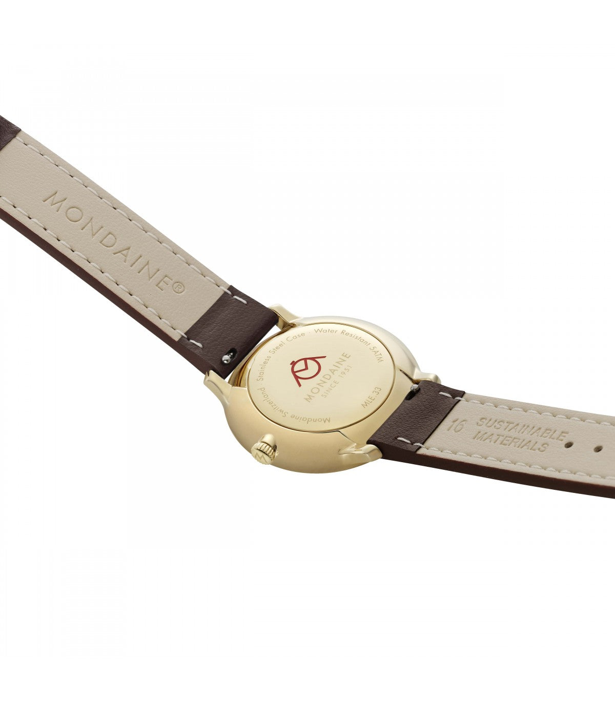 Mondaine Doppio 33mm MLE.33110.LGV