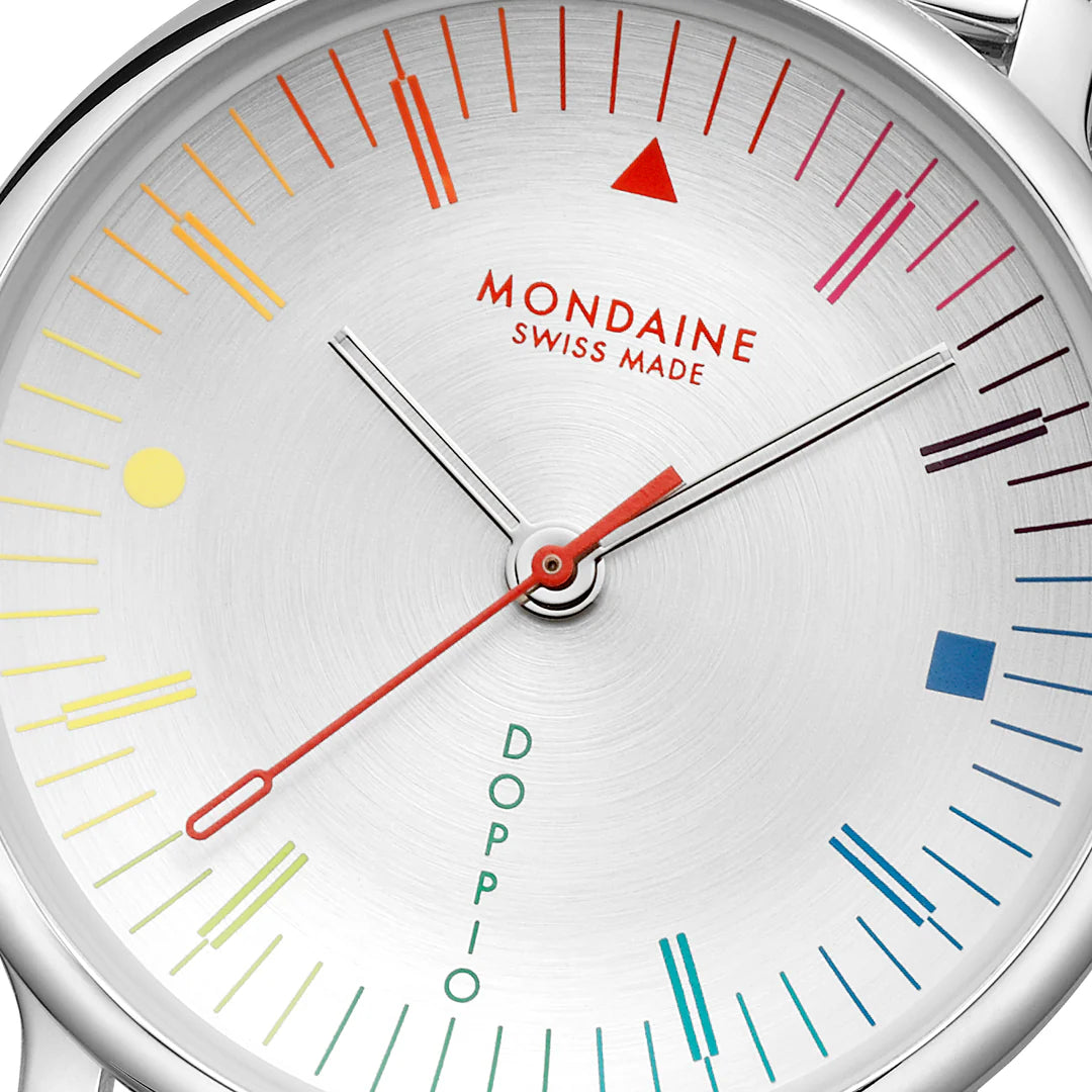 Mondaine Doppio Bauhaus 33mm MLE.33112.SM