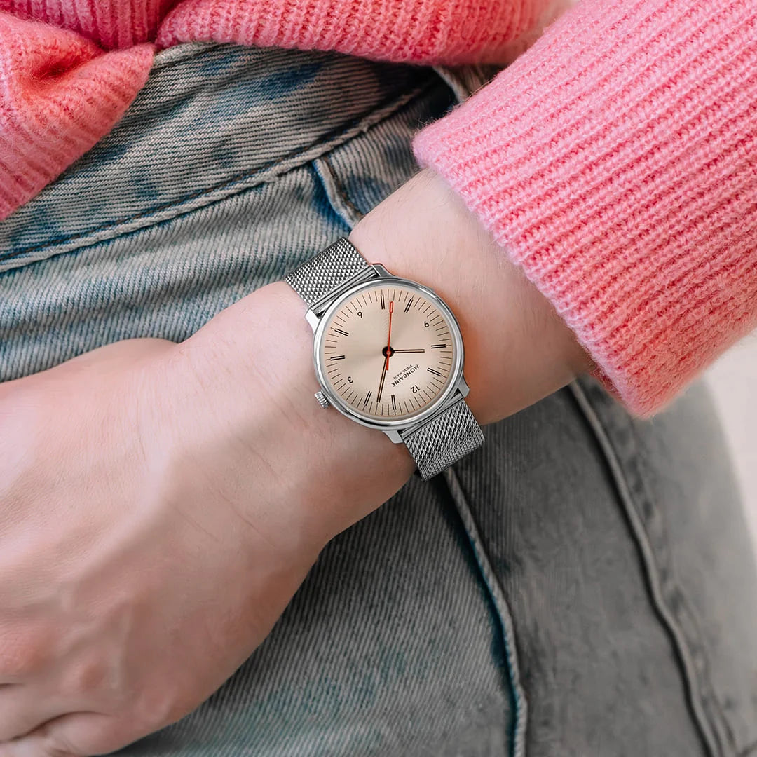 Mondaine Doppio Rose Gold 31mm MLE.33150.SM