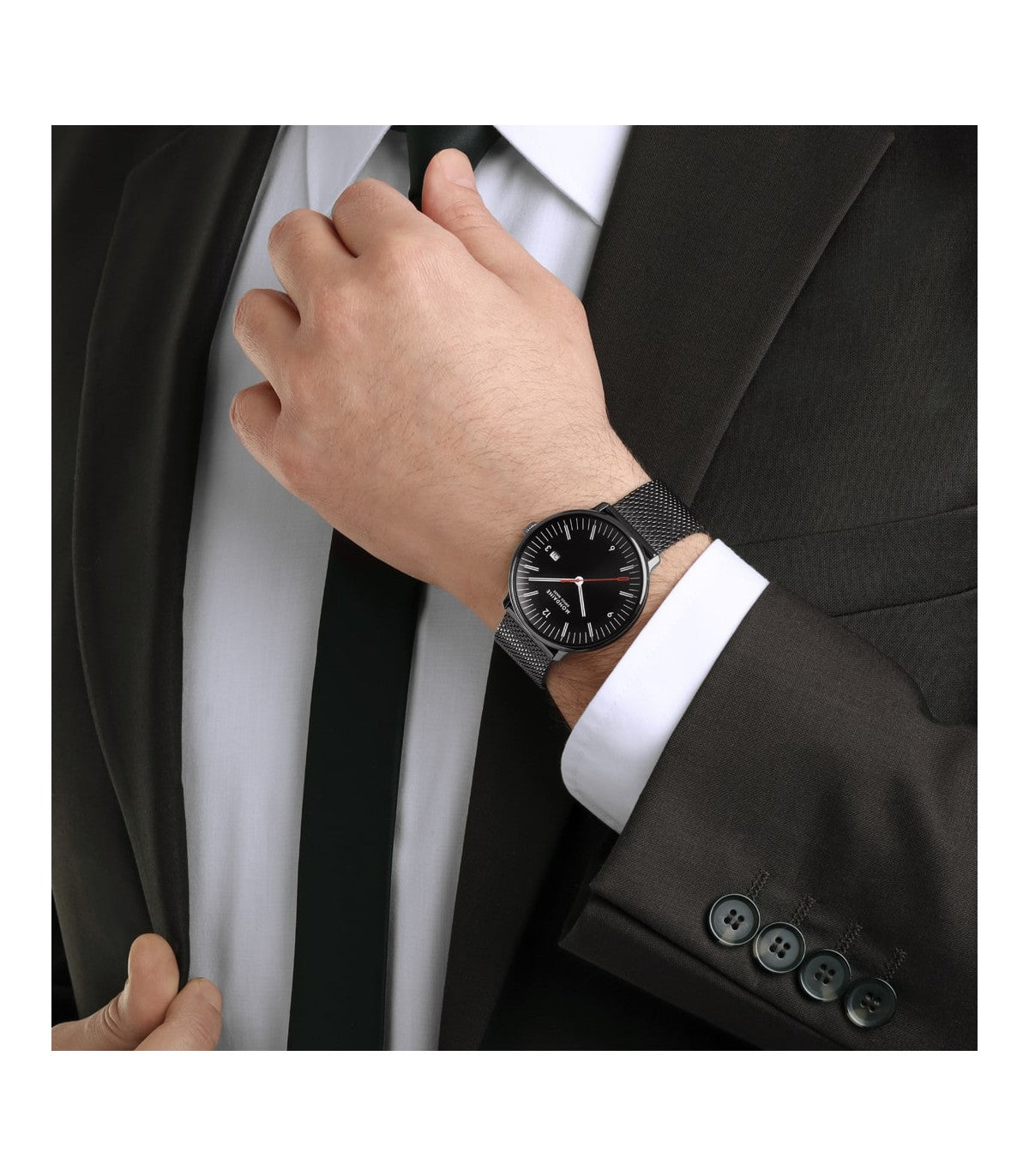 Mondaine Double 41mm MLE.41220.SM