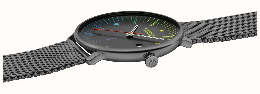 Mondaine Doppio Bauhaus 41mm MLE.41221.SM