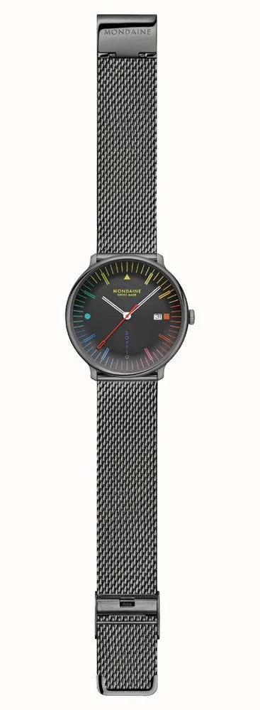 Mondaine Doppio Bauhaus 41mm MLE.41221.SM