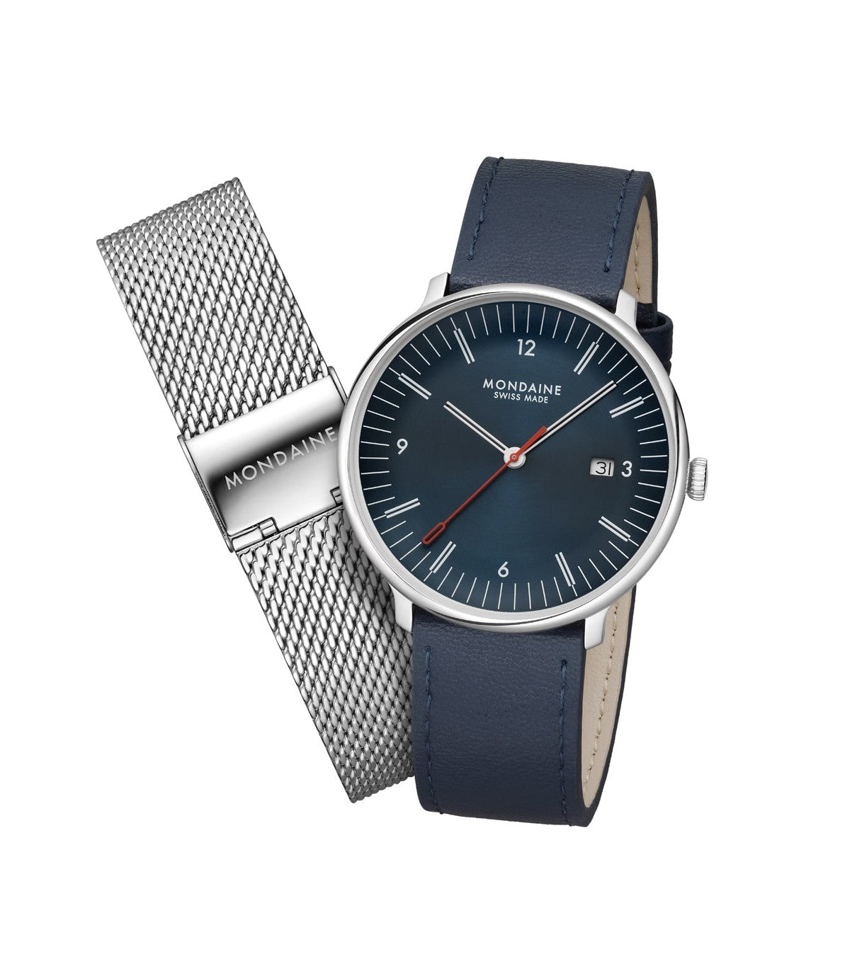 Mondaine Double 41mm MLE.41240.LQV.SET