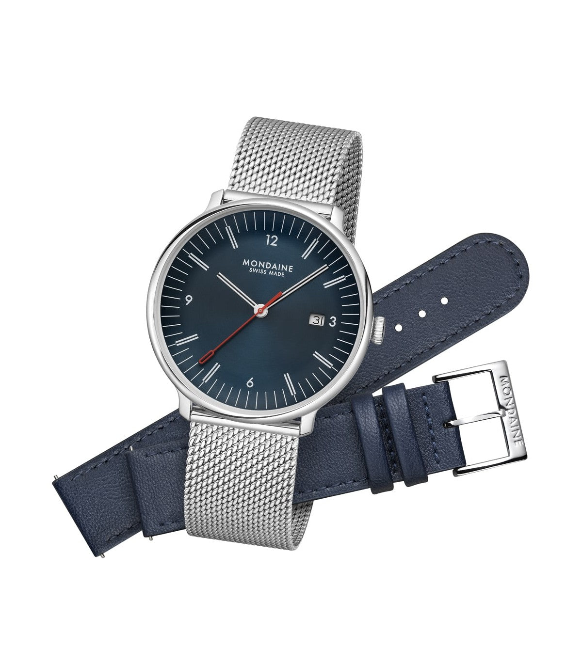 Mondaine Double 41mm MLE.41240.LQV.SET