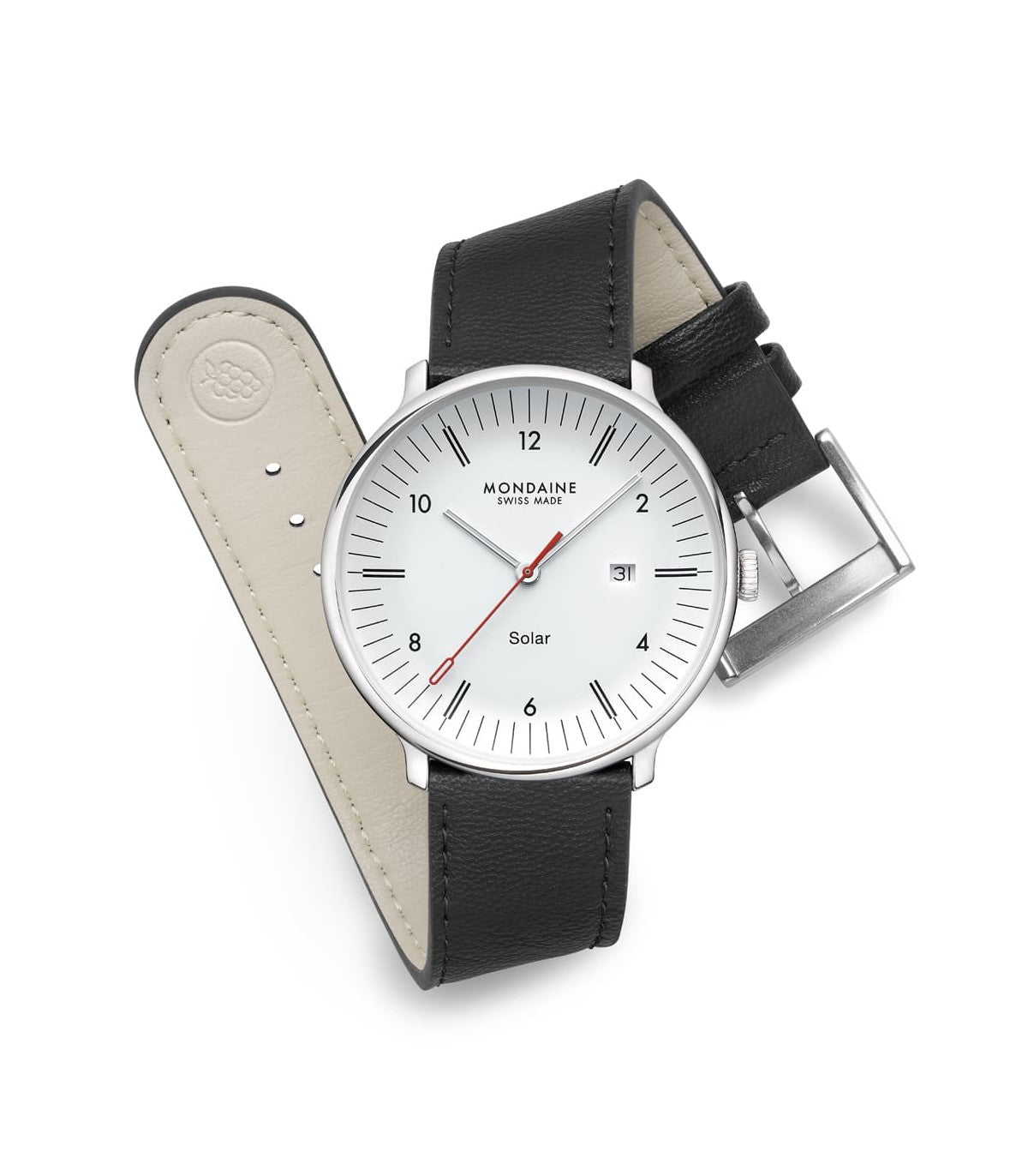 Mondaine Double Solar 41mm MLE.41910.LBV