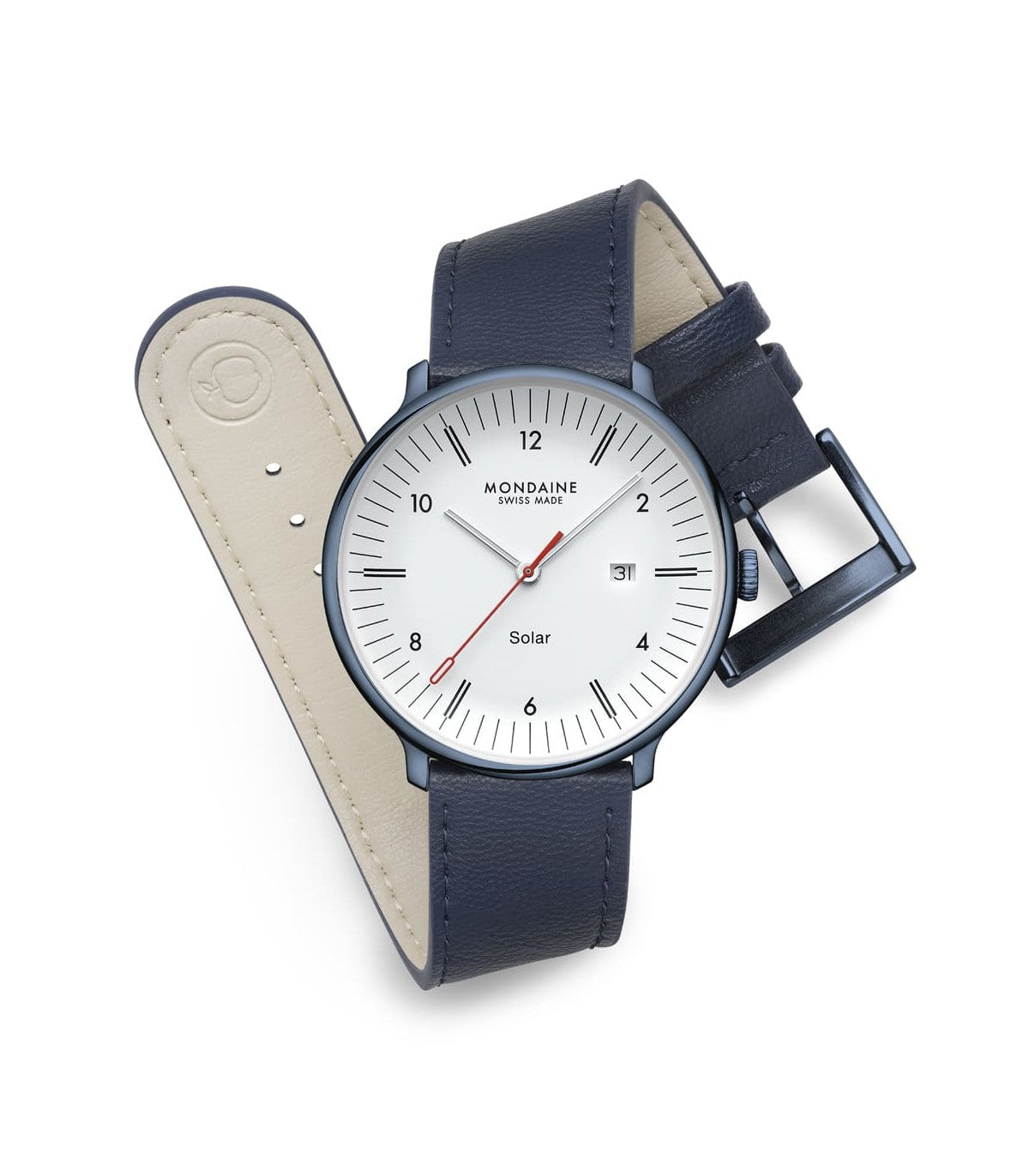 Mondaine Double Solar 41mm MLE.41910.LQV