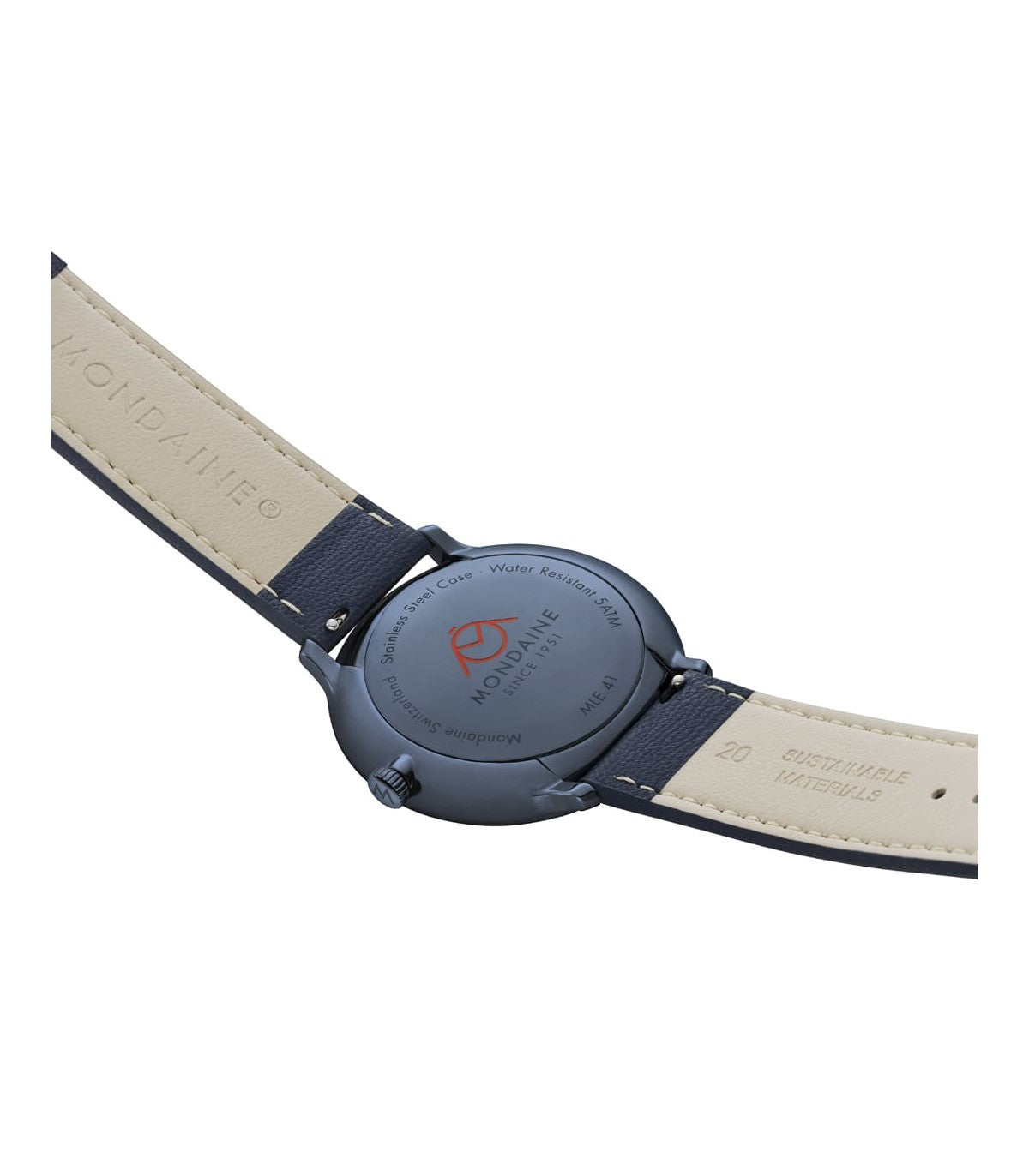 Mondaine Double Solar 41mm MLE.41910.LQV