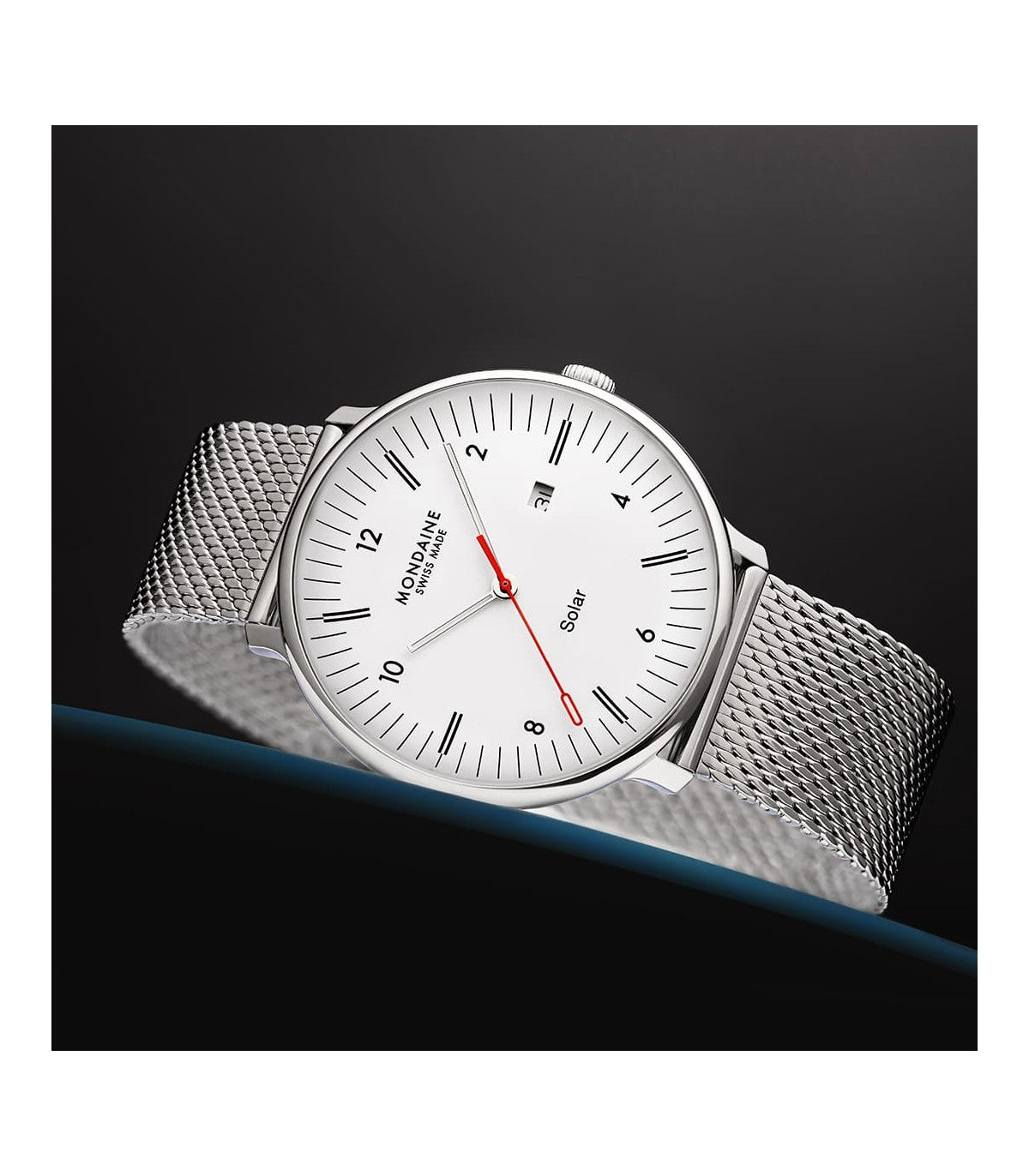 Mondaine Double Solar 41mm MLE.41910.SM