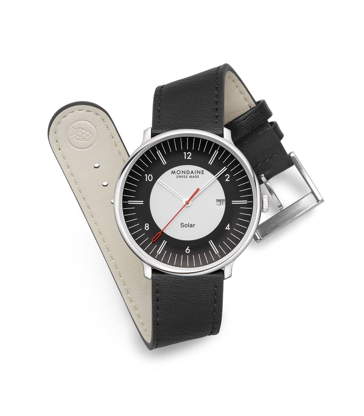 Mondaine Double Solar 41mm MLE.41920.LBV