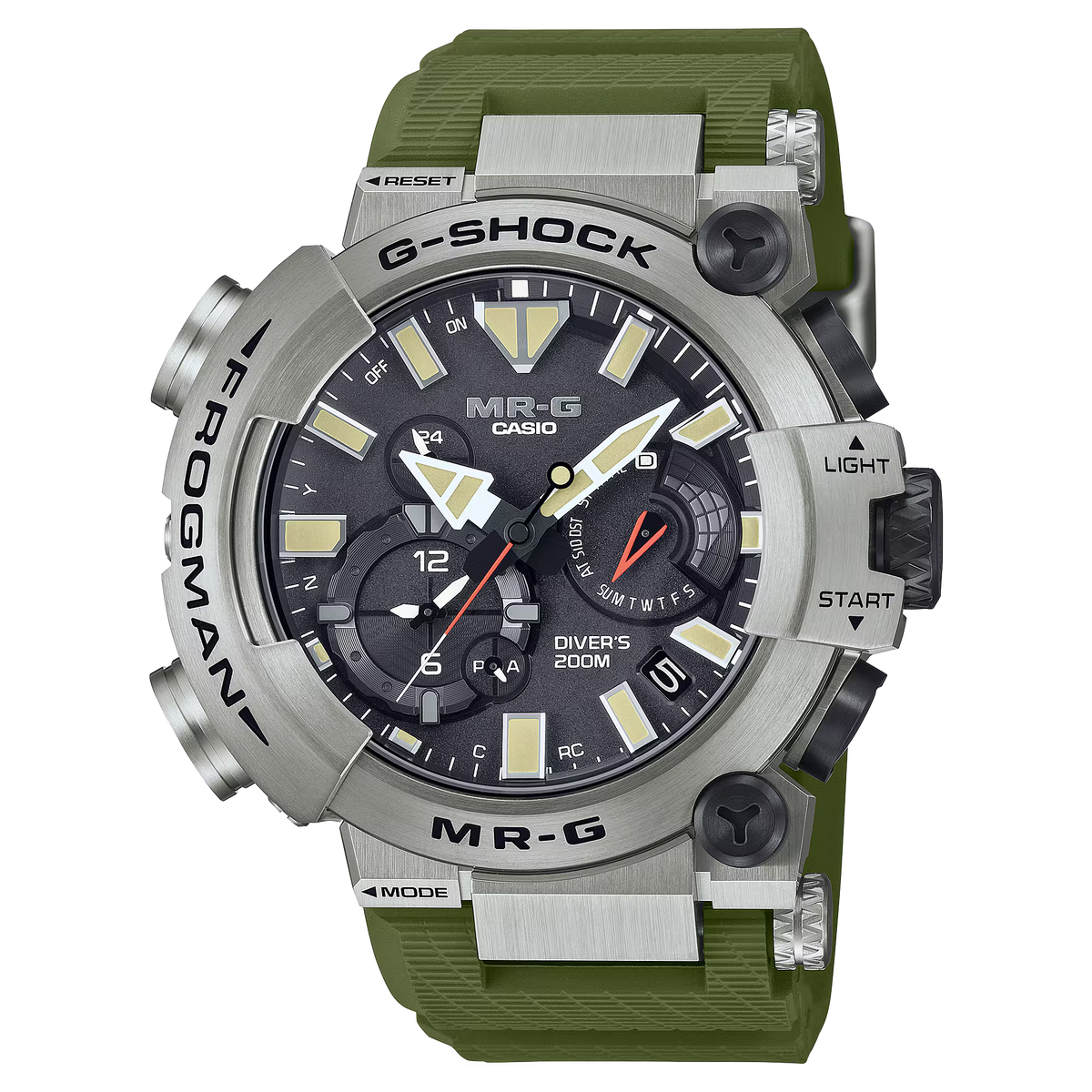 Casio G-SHOCK MR-G Serie Goliath Frogman MRG-BF1000RG-3ADR
