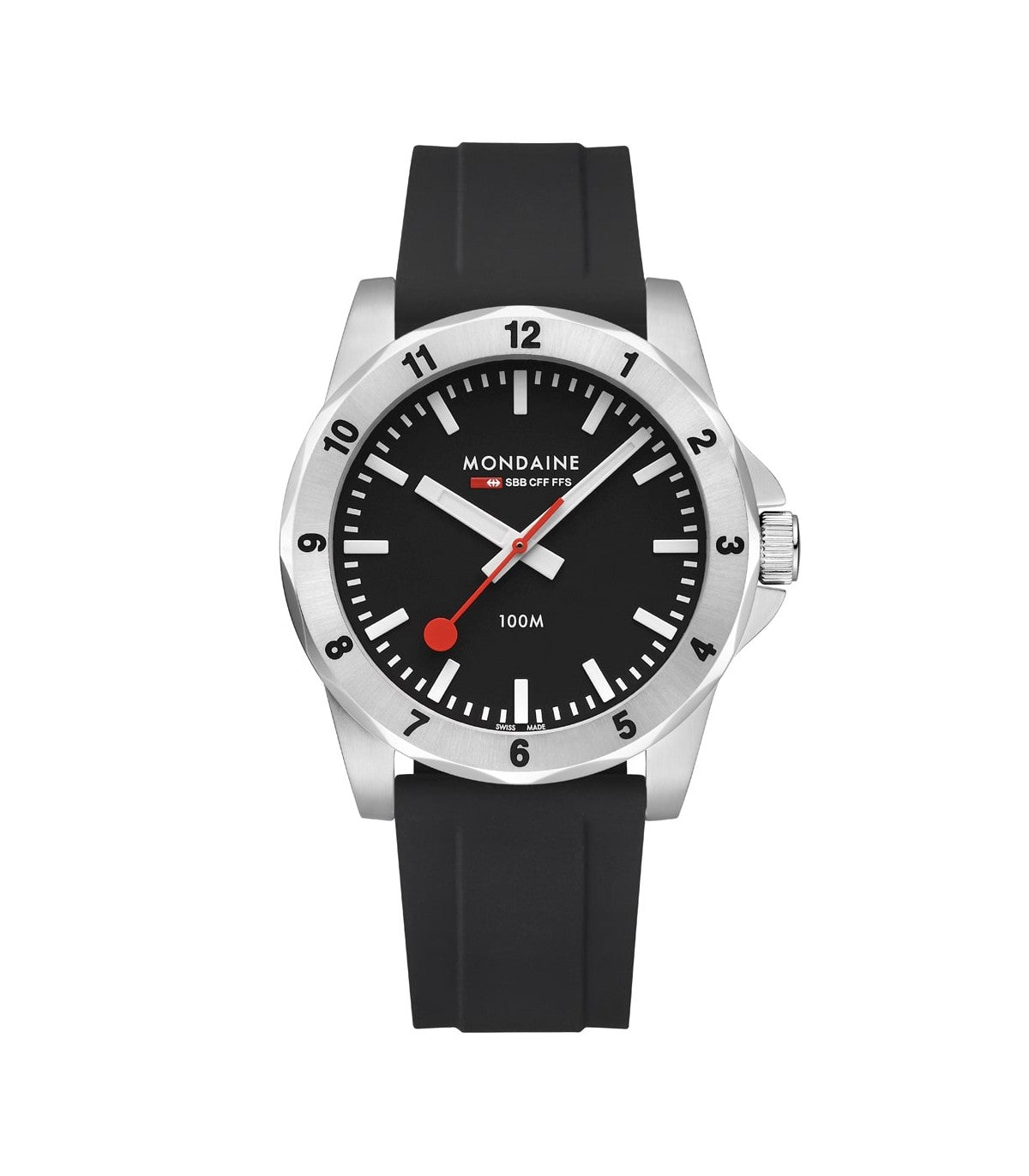 Mondaine Numeri Nero 42mm MSN.42120.RB