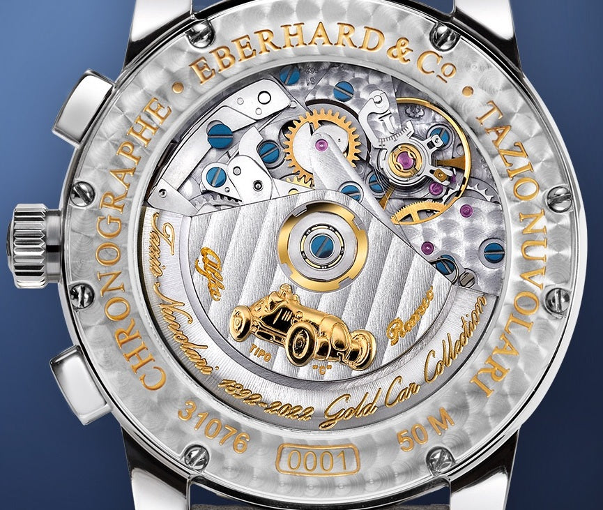 Eberhard & Co Tazio Nuvolari Colección de Autos de Oro 40mm 31176.01 CA2C