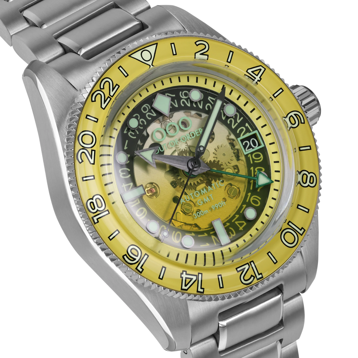 OOO Out Of Order Shaker Limoncello Limited Edition OOO.001-25.LI.BAND.SS 