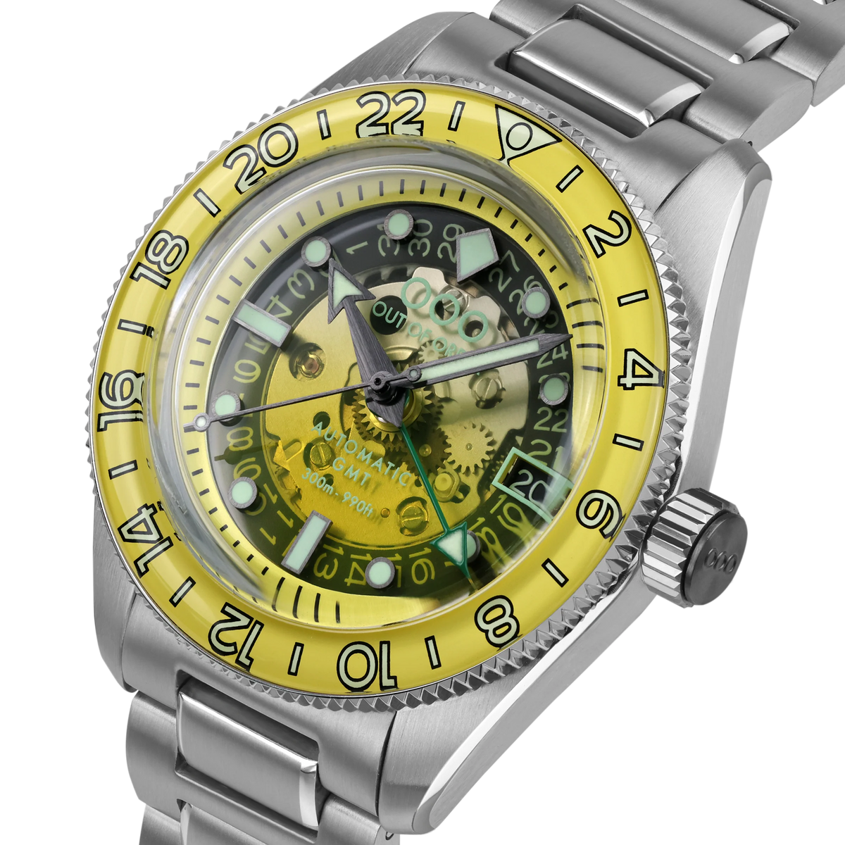 OOO Out Of Order Shaker Limoncello Limited Edition OOO.001-25.LI.BAND.SS 