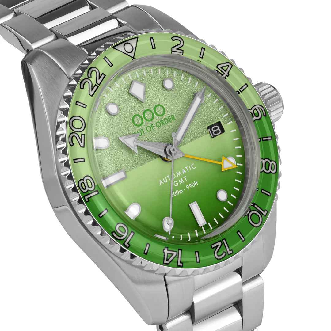 OOO Shaker Midori Automatic gmt Ultra Brushed OOO.001-25.MI.SS 