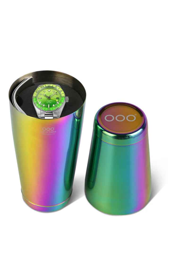 OOO Shaker Midori Automatique gmt Ultra Brossé OOO.001-25.MI.SS