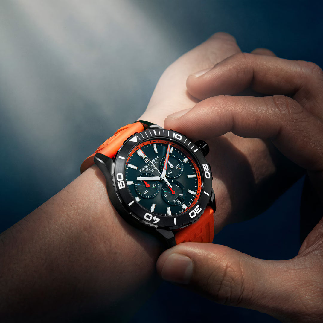 Maurice Lacroix Pontos Chrono Solar 42mm PT1038-DLB00-330-6