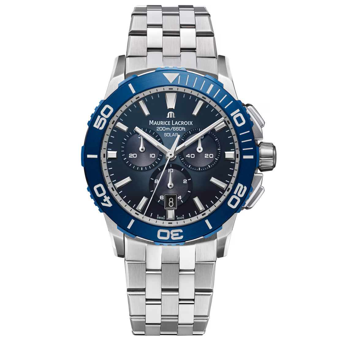 Maurice Lacroix Pontos Chrono Solar 42mm PT1038-SSL42-430-1