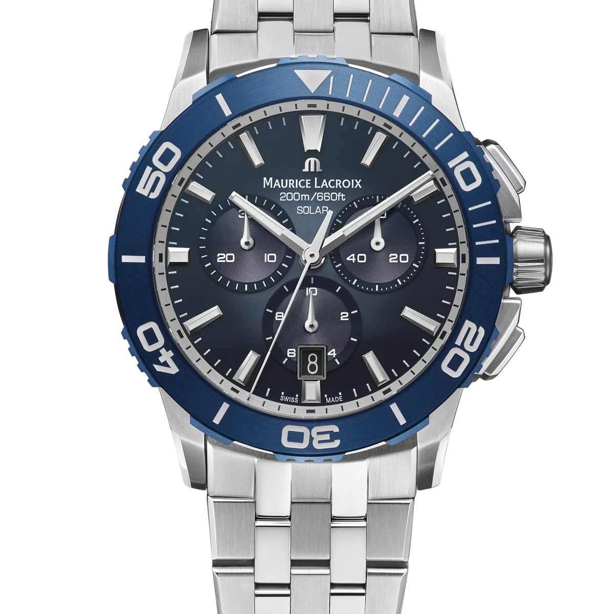 Maurice Lacroix Pontos Chrono Solar 42mm PT1038-SSL42-430-1