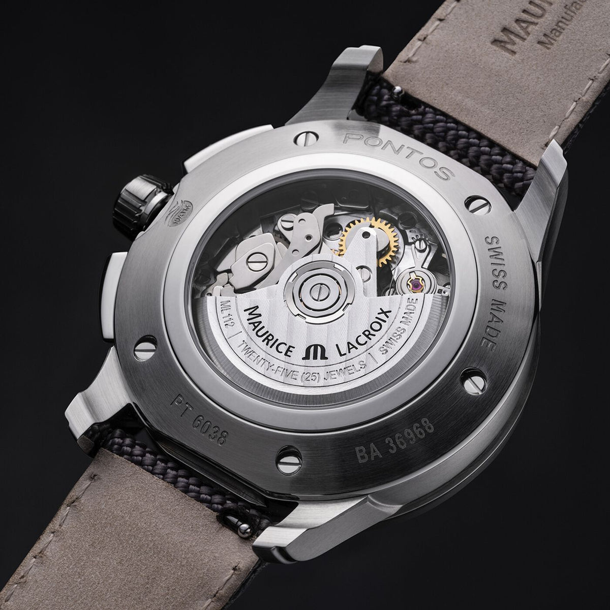 Maurice Lacroix Pontos S chronograph 43mm PT6038-SSL2H-130-A
