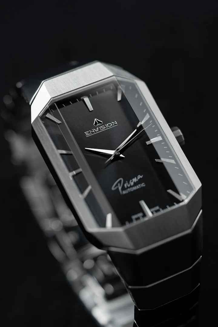 Space Gray Prisma Automatic Watch | Envision Watches