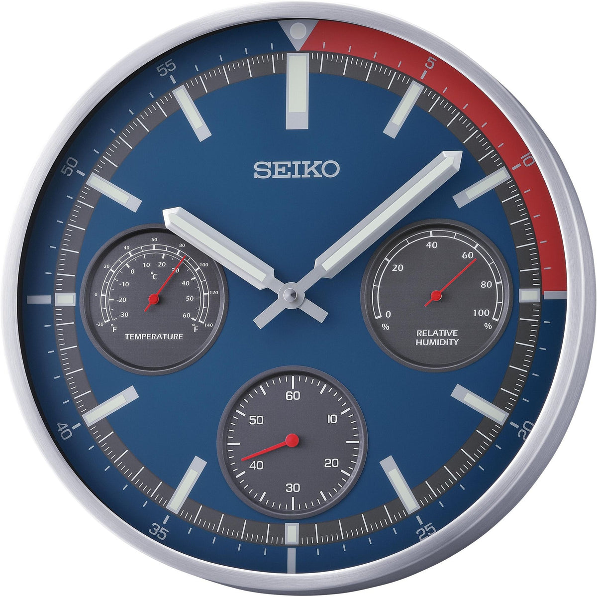 Seiko Clocks QXA822S Wall Clock 