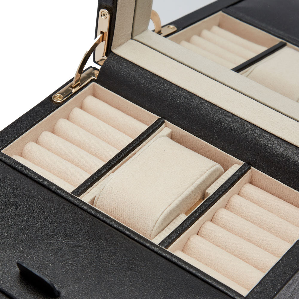 Palermo Single Watch Winder with Jewelry Storage