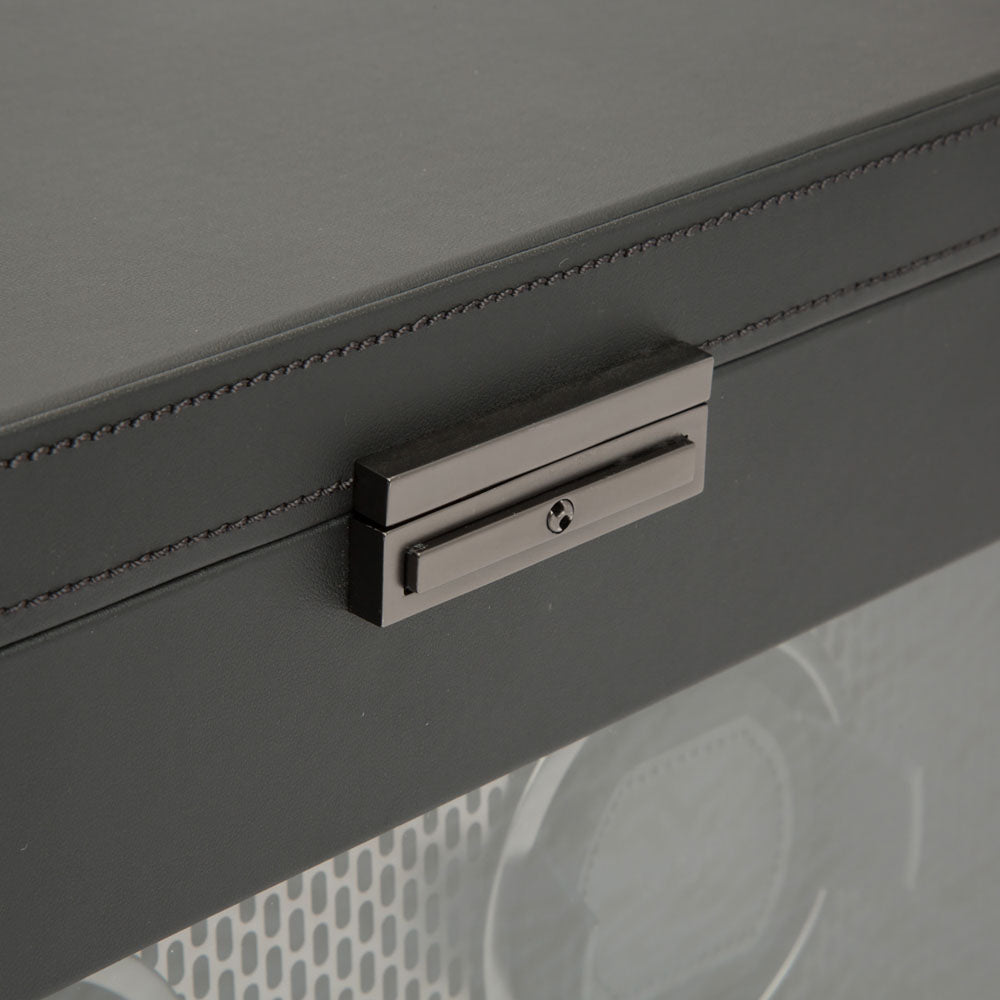 Axis Double Watch Winder With Storage