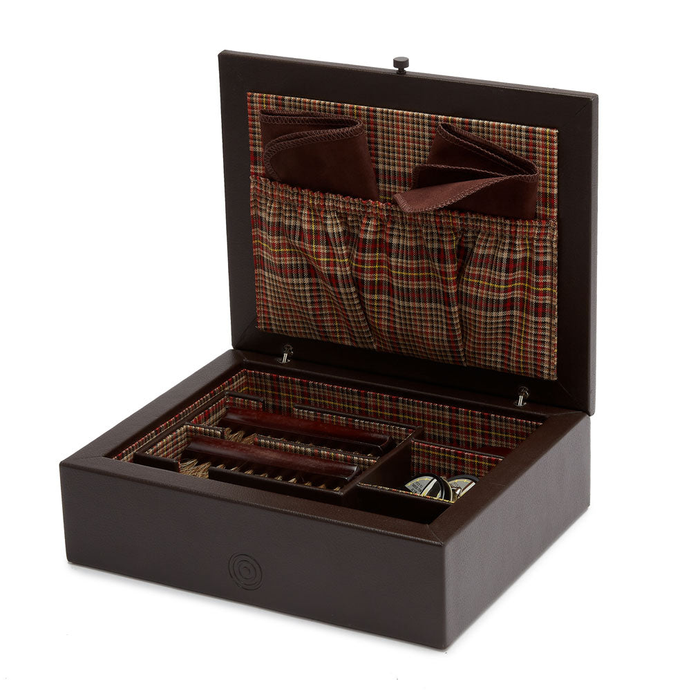 WOLF x WM Brown Brown Shoe Shine Case