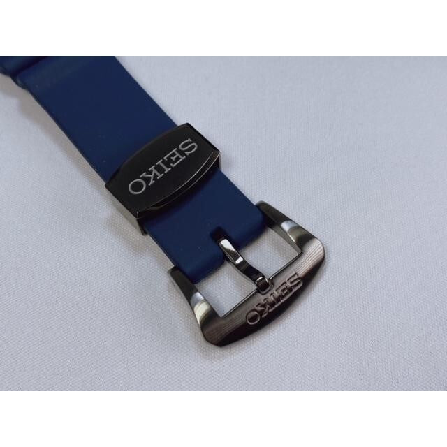 Seiko Turtle/Samurai Blue Rubber Strap R02F014N0