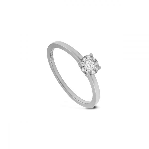 Anello Piero Milano oro 750 e Diamanti R6240AB2/XS