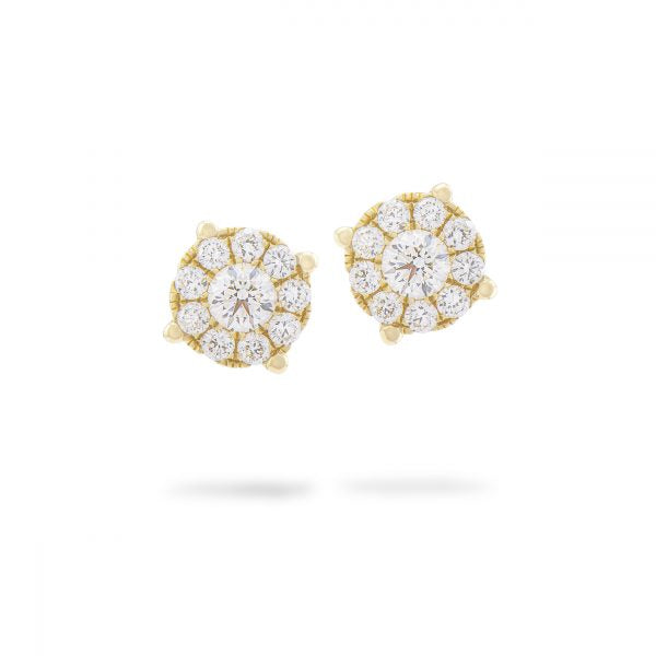 Orecchini Piero Milano oro 750 Diamanti R6240RB1/M