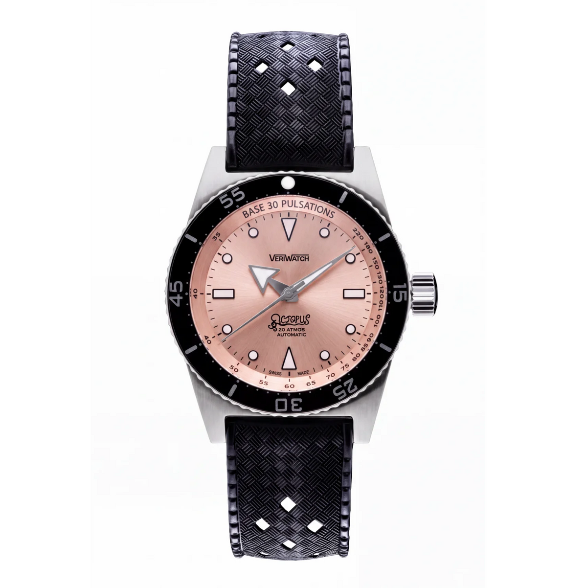 VeriWatch Octopus 1973 No Date “Rose Gold”