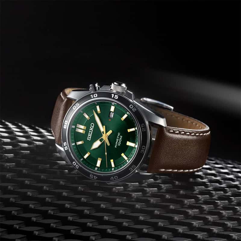 Seiko Deportivo Cinético Verde SKA791P1