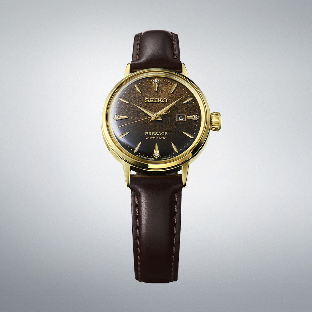 Seiko Presage Cocktail Lady Jamaican Coffee 30mm SRE020J1