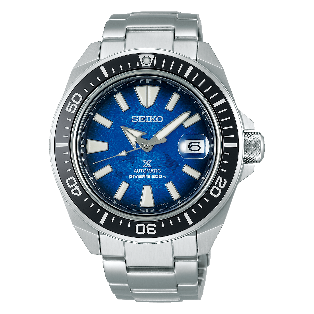 Seiko SRPE33K1 King Samurai Save the Ocean Manta