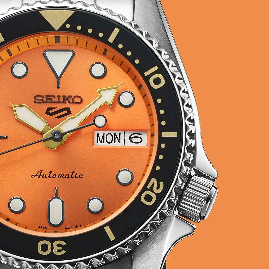 Seiko 5 Sport Arancione 38mm SRPK35K1