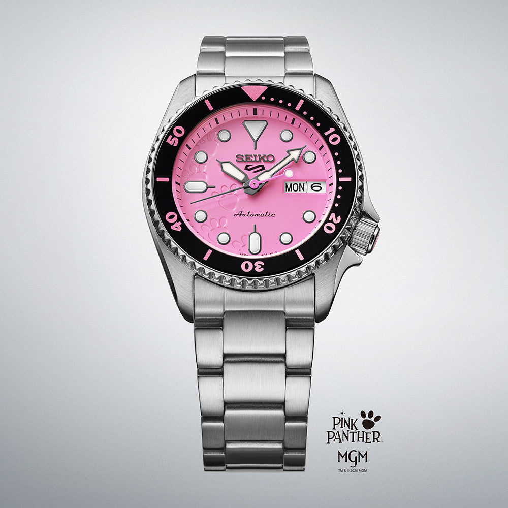 Seiko 5 Sports Pink Panther Limited Edition SRPM07K1