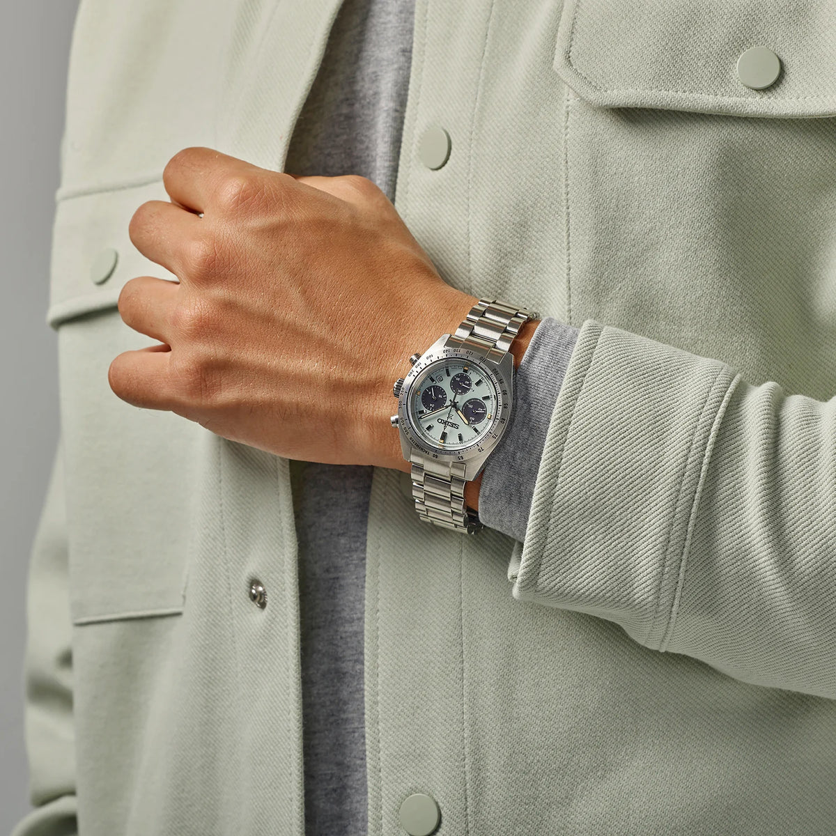 Seiko Prospex Speedtimer Solar "Mint green" SSC965P1