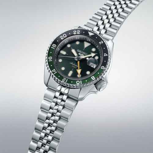 Seiko 5 Sport GMT Automatique Vert SSK035K1